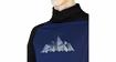 Heren hoodie Sensor  Coolmax Thermo Mountains Deep Blue