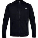 Heren hoodie Under Armour  Charged Cotton Fleece FZ Hoodie black