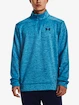 Heren hoodie Under Armour  Fleece 1/4 Zip-BLU M