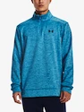Heren hoodie Under Armour  Fleece 1/4 Zip-BLU M