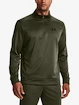 Heren hoodie Under Armour  Fleece 1/4 Zip-GRN M