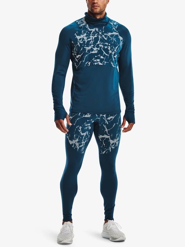 Heren hoodie Under Armour  OUTRUN THE COLD FUNNEL-BLU XXL