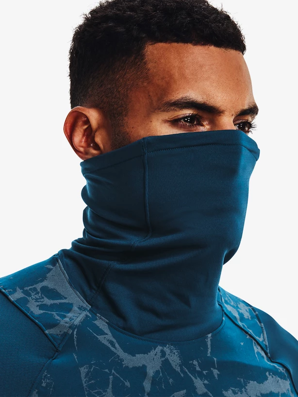 Heren hoodie Under Armour  OUTRUN THE COLD FUNNEL-BLU XXL