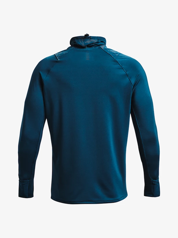 Heren hoodie Under Armour  OUTRUN THE COLD FUNNEL-BLU XXL