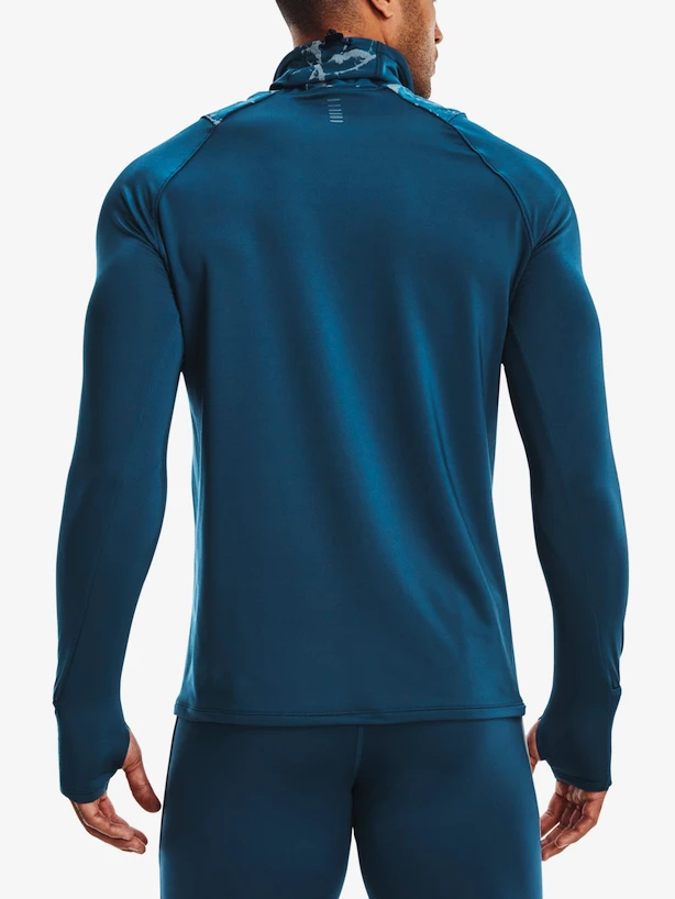 Heren hoodie Under Armour  OUTRUN THE COLD FUNNEL-BLU XXL