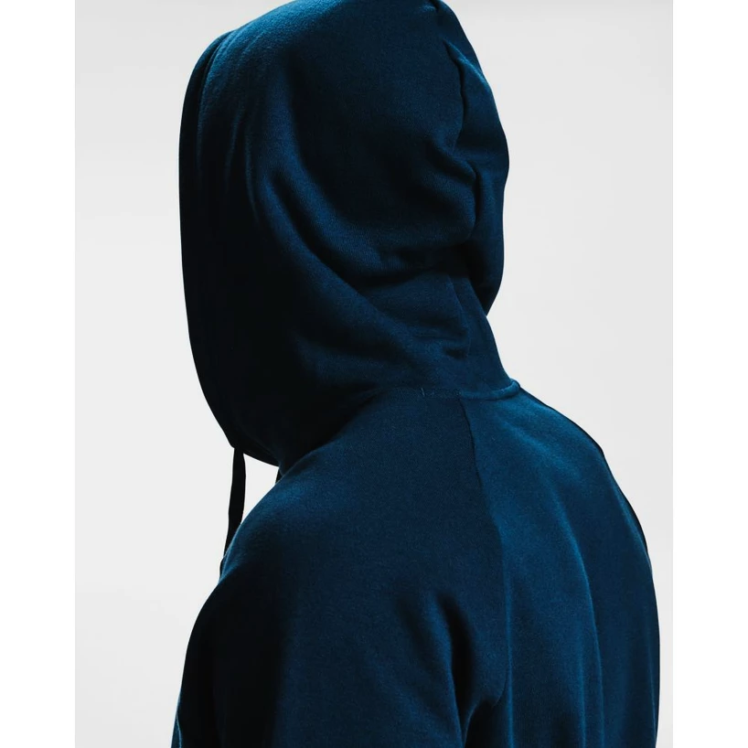 Heren hoodie Under Armour  Rival Fleece Hoodie Dynamic dark blue XXL