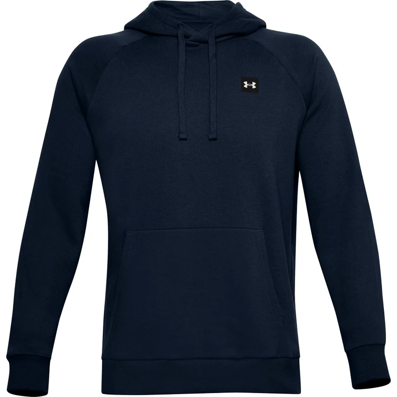 Heren hoodie Under Armour  Rival Fleece Hoodie Dynamic dark blue XXL