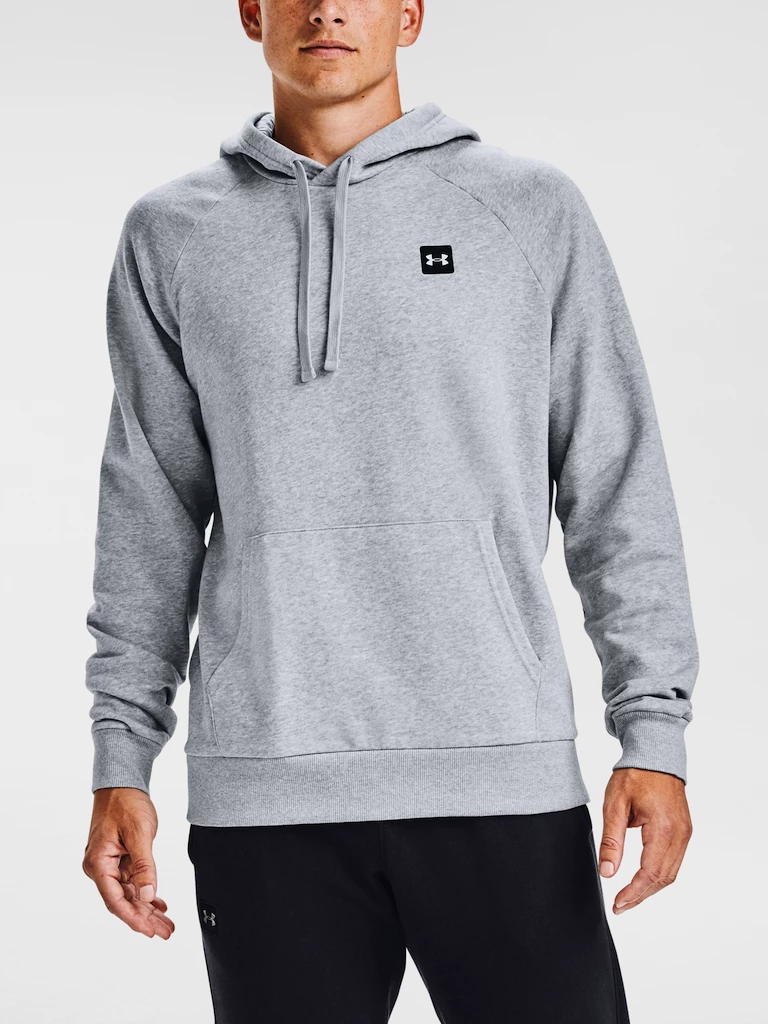 Heren hoodie Under Armour  Rival Fleece Hoodie-GRY
