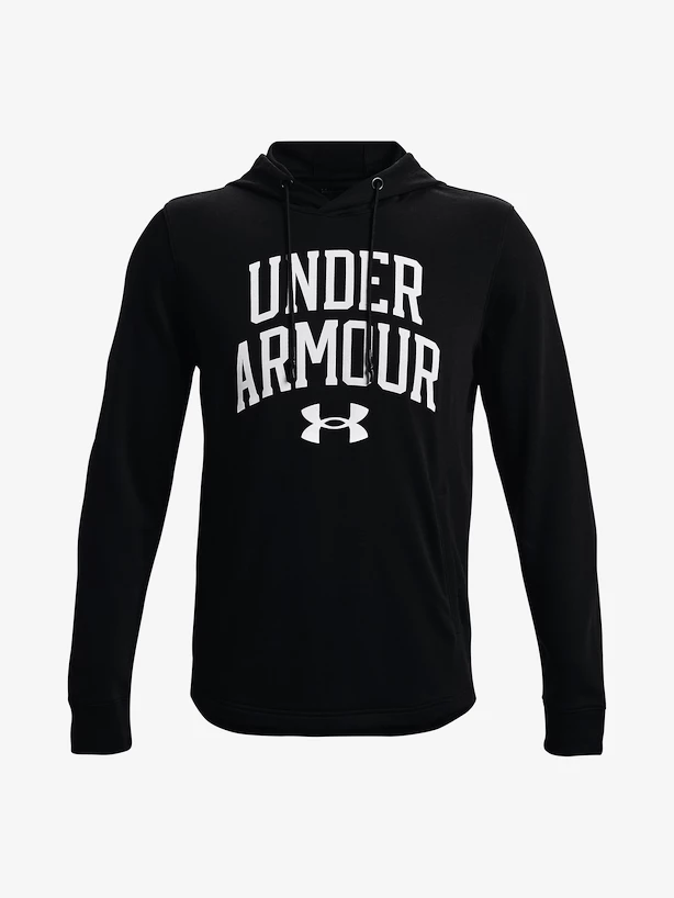 Heren hoodie Under Armour  Rival Terry Logo Crew-BLK S
