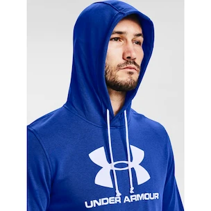 Heren hoodie Under Armour  SPORTSTYLE TERRY LOGO HOODIE blue XL