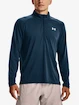 Heren hoodie Under Armour  STREAKER HALF ZIP-BLU