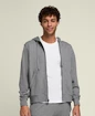 Heren hoodie Wilson  M  Team Zip Hoodie Medium Gray Heather