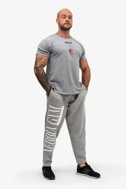 Heren joggingbroek Nebbia Beast Mode On iconic sweatpants 186 grey