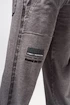 Heren joggingbroek Nebbia  Washed-off Gym Sweatpants NO SHORTCUTS 372 Light Grey