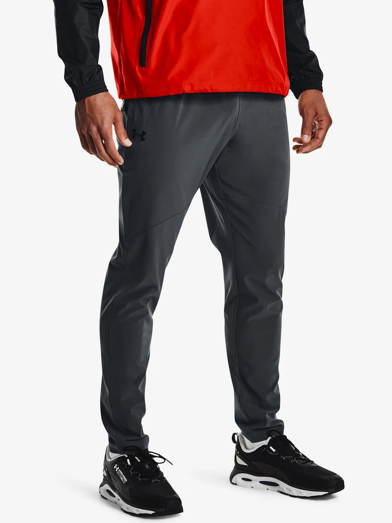 Heren joggingbroek Under Armour  Storm STRETCH WOVEN PANT-GRY XXL