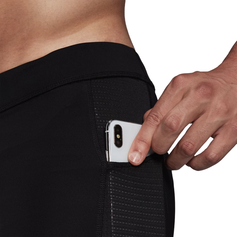 Heren legging adidas Bezit de vlucht Black S