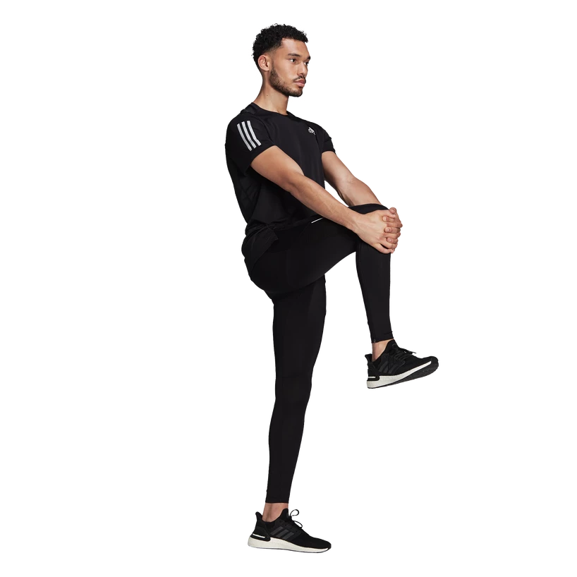 Heren legging adidas Bezit de vlucht Black S