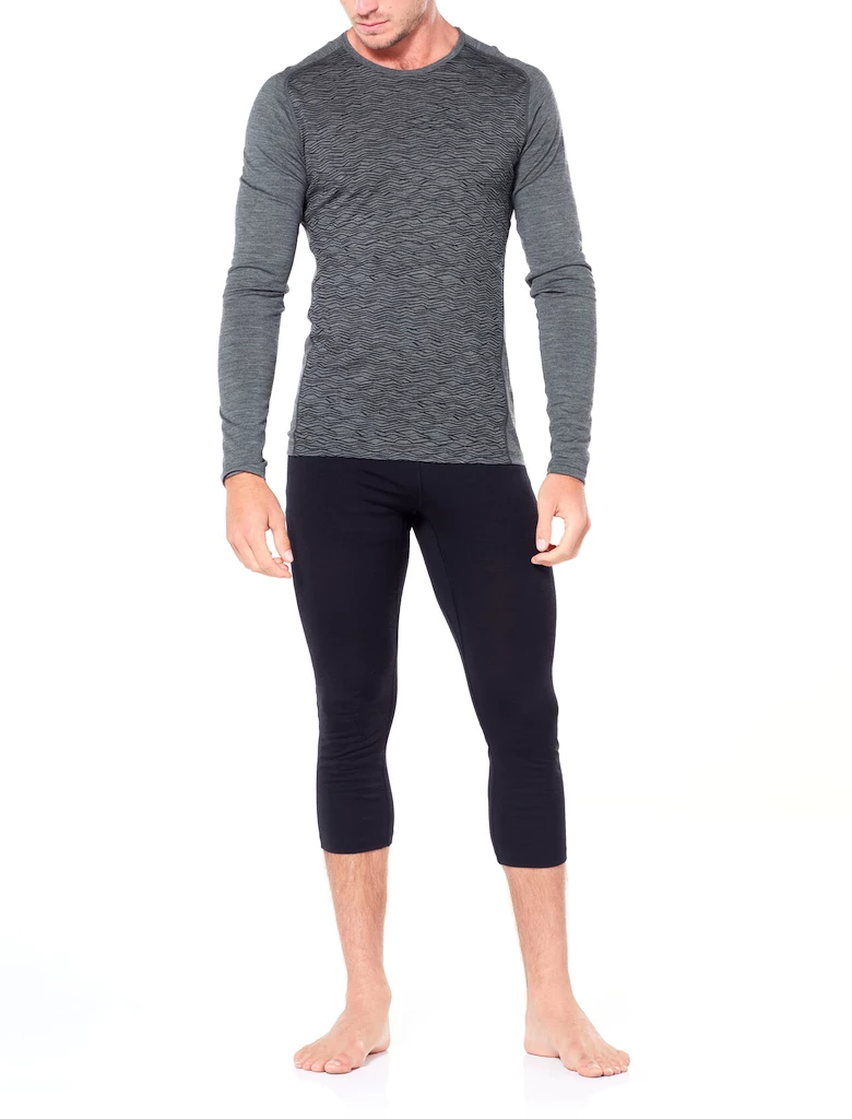 Heren legging Icebreaker  M 200 Oasis Legless BLACK