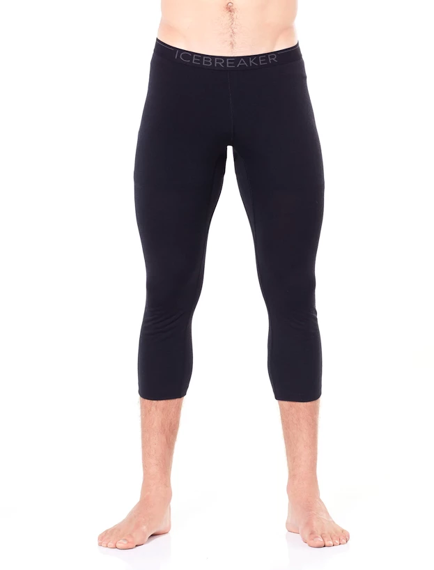 Heren legging Icebreaker  M 200 Oasis Legless BLACK XXL
