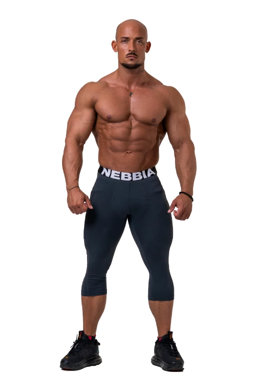 Heren legging Nebbia 1965 Legend of Today leggings calf lenght 188 dark grey