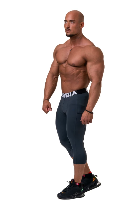 Heren legging Nebbia 1965 Legend of Today leggings calf lenght 188 dark grey