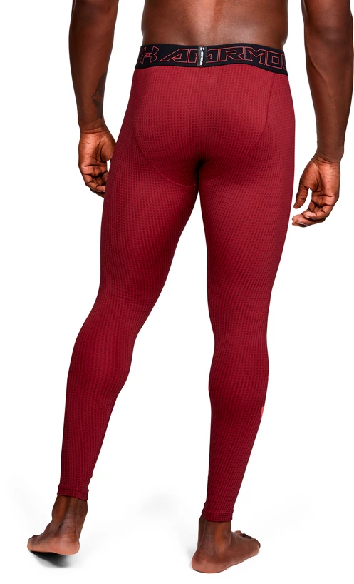 Heren legging Under Armour HeatGear Legging Novelty Red S