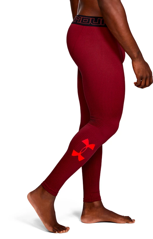 Heren legging Under Armour HeatGear Legging Novelty Red S