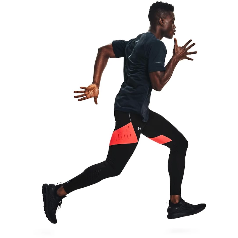 Heren legging Under Armour  Speedpocket Tight Black S