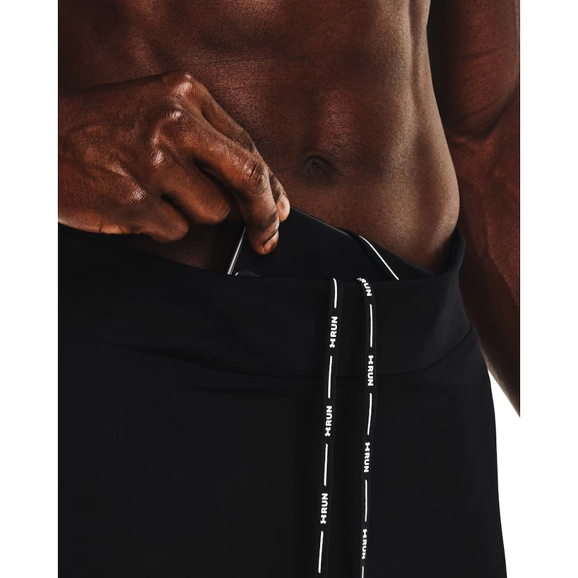 Heren legging Under Armour  Speedpocket Tight-BLK
