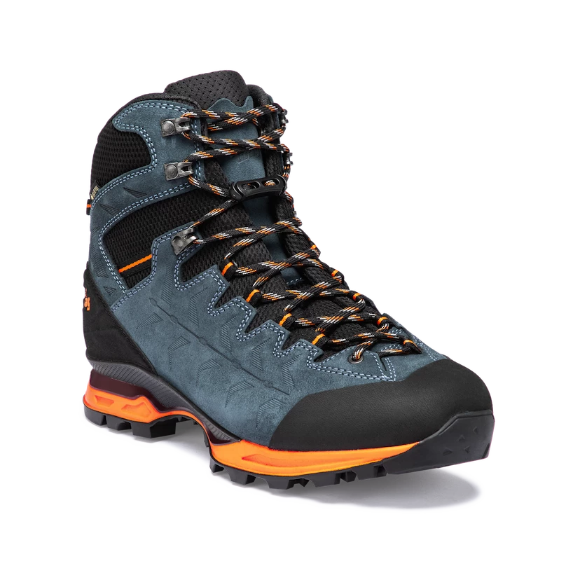 Heren outdoorschoenen Hanwag Makra Trek GTX Steel/Orange