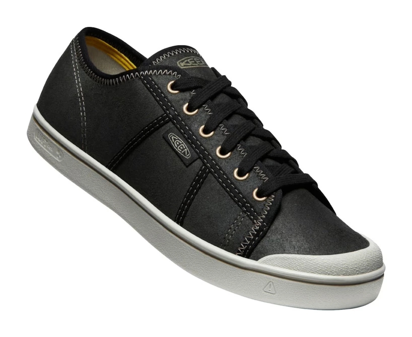Heren outdoorschoenen Keen Eldon Harvest Sneaker Lea Black/Silver Birch  US 8,5