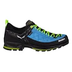 Heren outdoorschoenen Salewa  MS MTN Trainer 2 Gtx Blue Danube/Fluo Green  UK 8