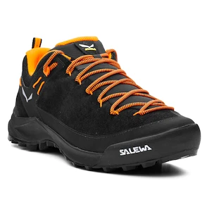 Heren outdoorschoenen Salewa  MS WILDFIRE LEATHER Black/Fluo Orange