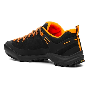 Heren outdoorschoenen Salewa  MS WILDFIRE LEATHER Black/Fluo Orange