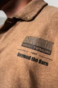 Heren overhemd Nebbia  Washed-off Oversized Shirt 90s THROWBACK 347 Light Brown