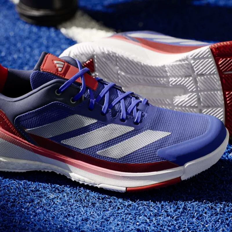 Heren padellaarzen adidas  Crazyquick Boost Padel Lucid Blue