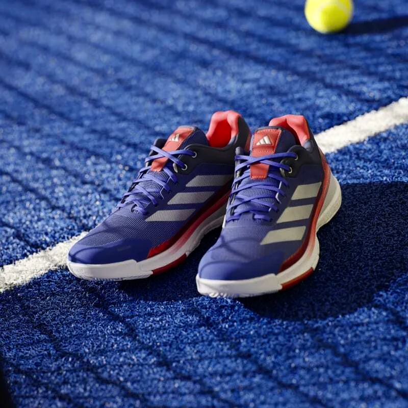 Heren padellaarzen adidas  Crazyquick Boost Padel Lucid Blue