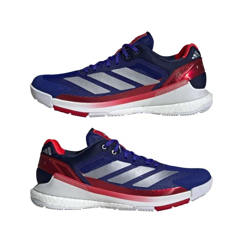 Heren padellaarzen adidas  Crazyquick Boost Padel Lucid Blue