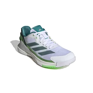 Heren padellaarzen adidas  Crazyquick Padel Shoes Cloud White/Aurora Ivy