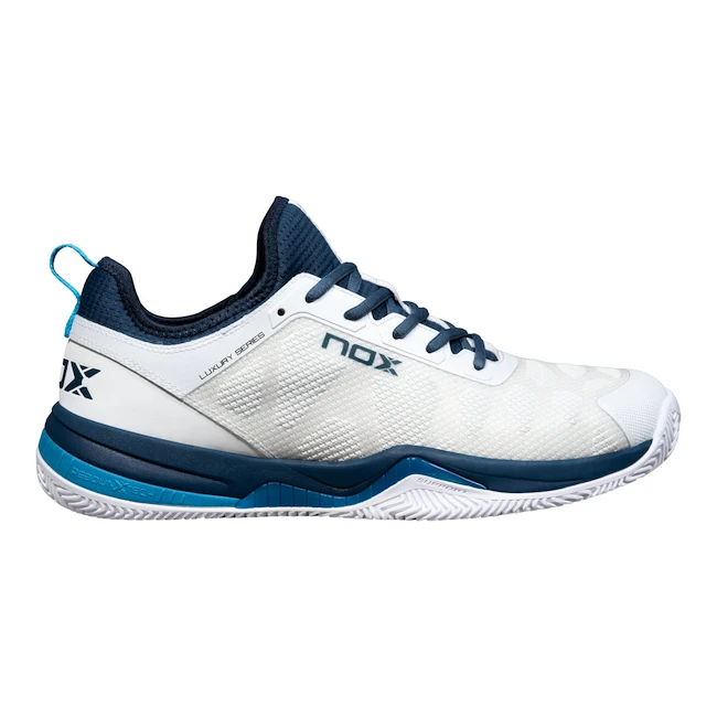 Heren padellaarzen NOX   Nerbo White/Swedish Blue