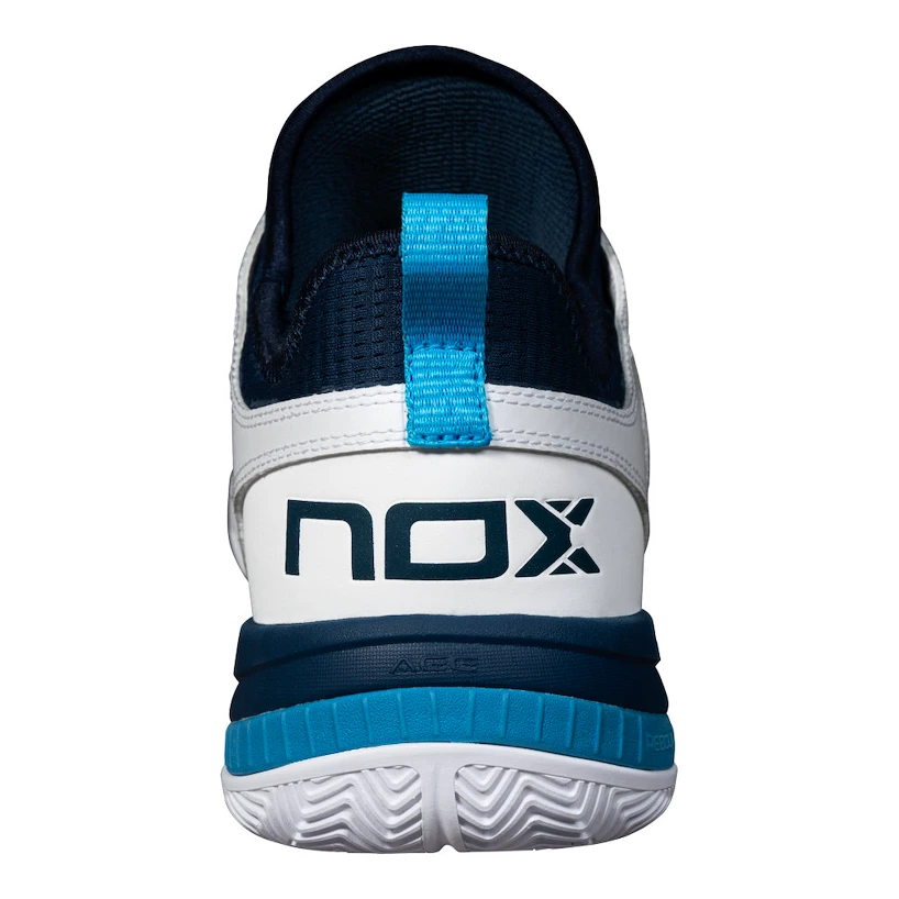 Heren padellaarzen NOX   Nerbo White/Swedish Blue