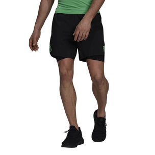 Heren short adidas  Adizero Two-In-One Black
