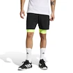 Heren short adidas  Club 2In1 Short Black/Lucid Lemon