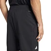 Heren short adidas  Club 3 Stripes Short Black