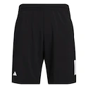 Heren short adidas  Club 3 Stripes Short Black S
