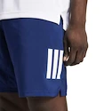 Heren short adidas  Club 3 Stripes Short Dark Blue