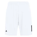 Heren short adidas  Club 3 Stripes Short White S