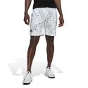 Heren short adidas  Club Graphic Short White