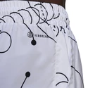 Heren short adidas  Club Graphic Short White