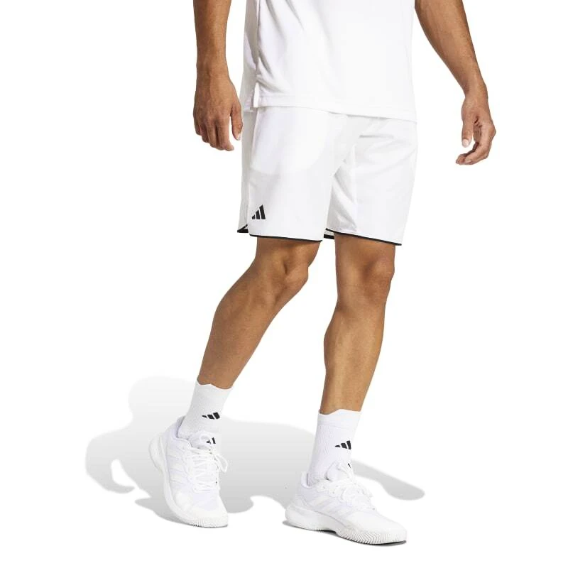 Heren short adidas  Club Short White